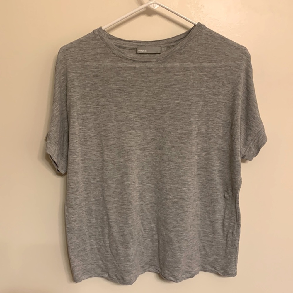 VINCE Short Sleeve Crew Neck Tee